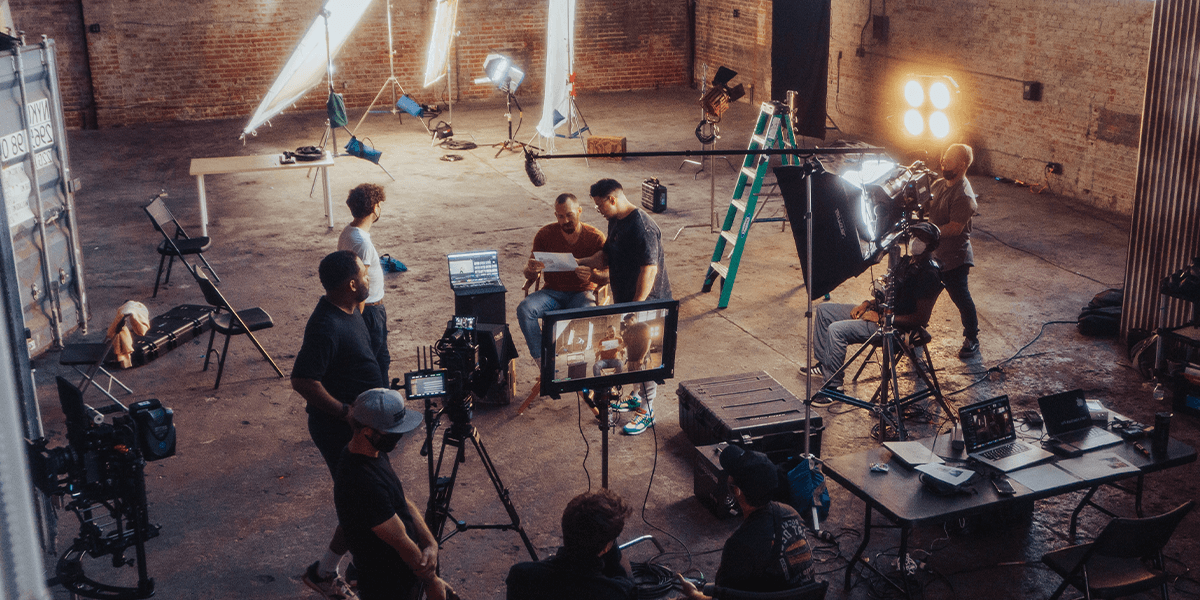 Behind the scenes